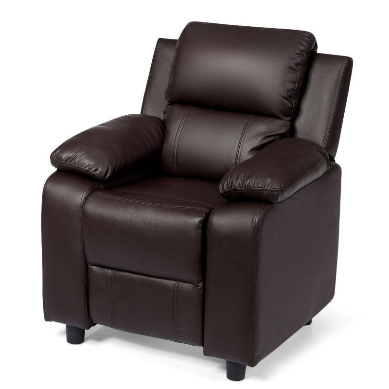 Red Barrel Studio® Overby Faux Leather Manual Recliner